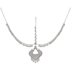 Silver Matha Patti Jewellery Designs